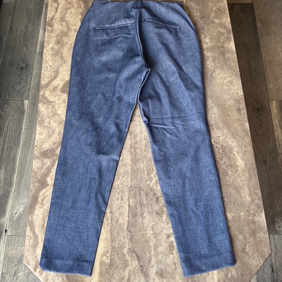 LOFT Curvy Skinny High Waist Work Slacks Petite 2 - Picture 4 of 9